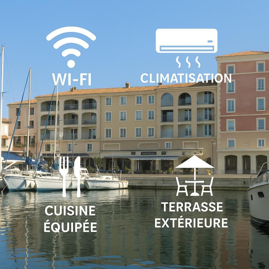 Appartement Les Terrasses Du Port Extérieur photo
